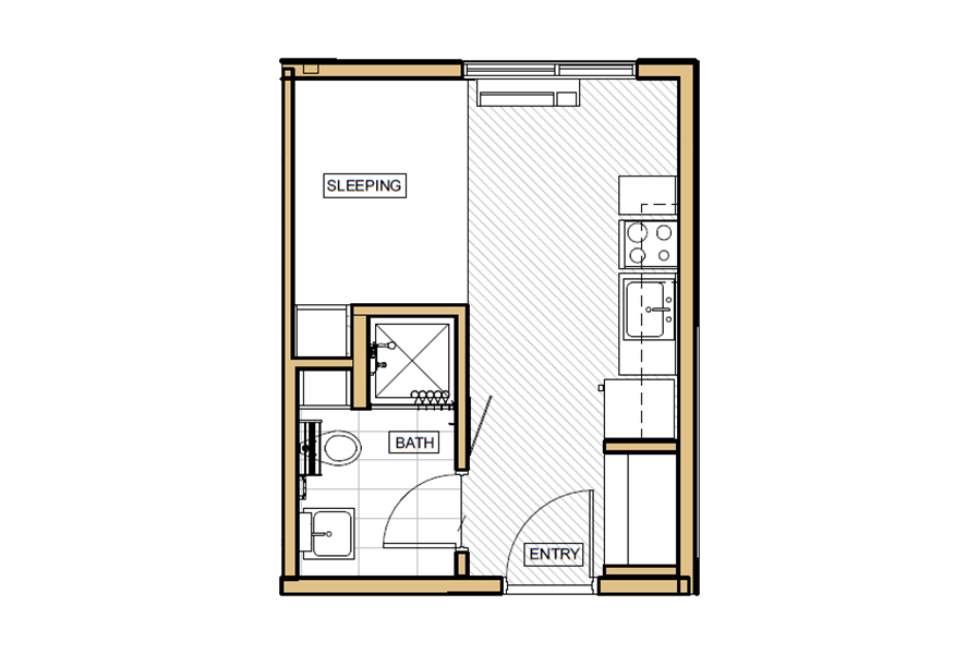 Single Unit Floor Plan
